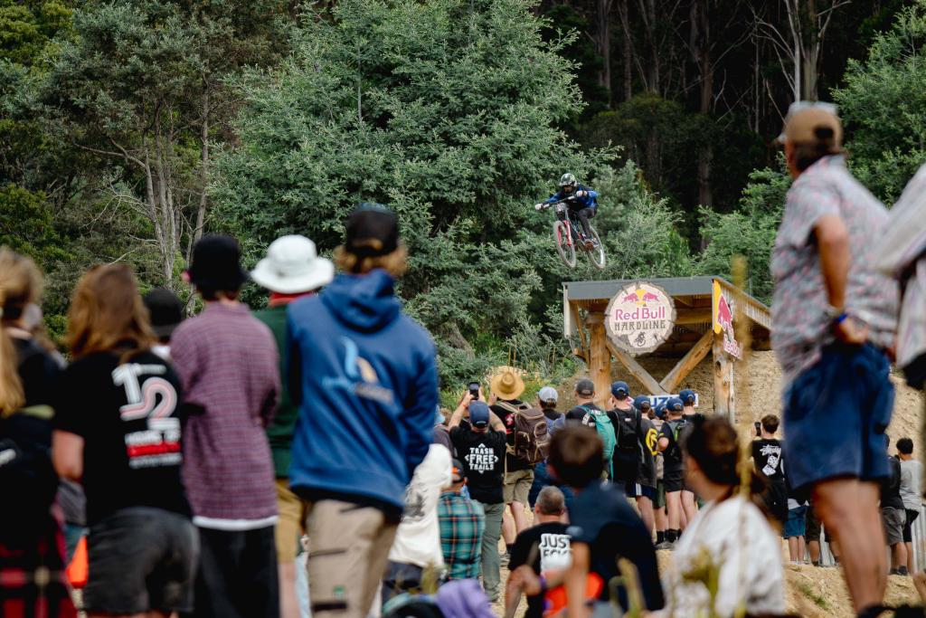 Action sports photography captured during Red Bull Hardline