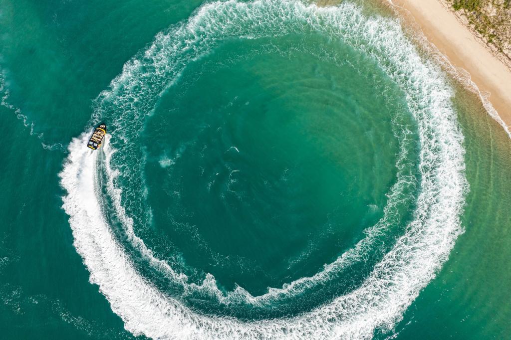 ourism photography captured for Paradise Jet Boat experiences on the Gold Coast