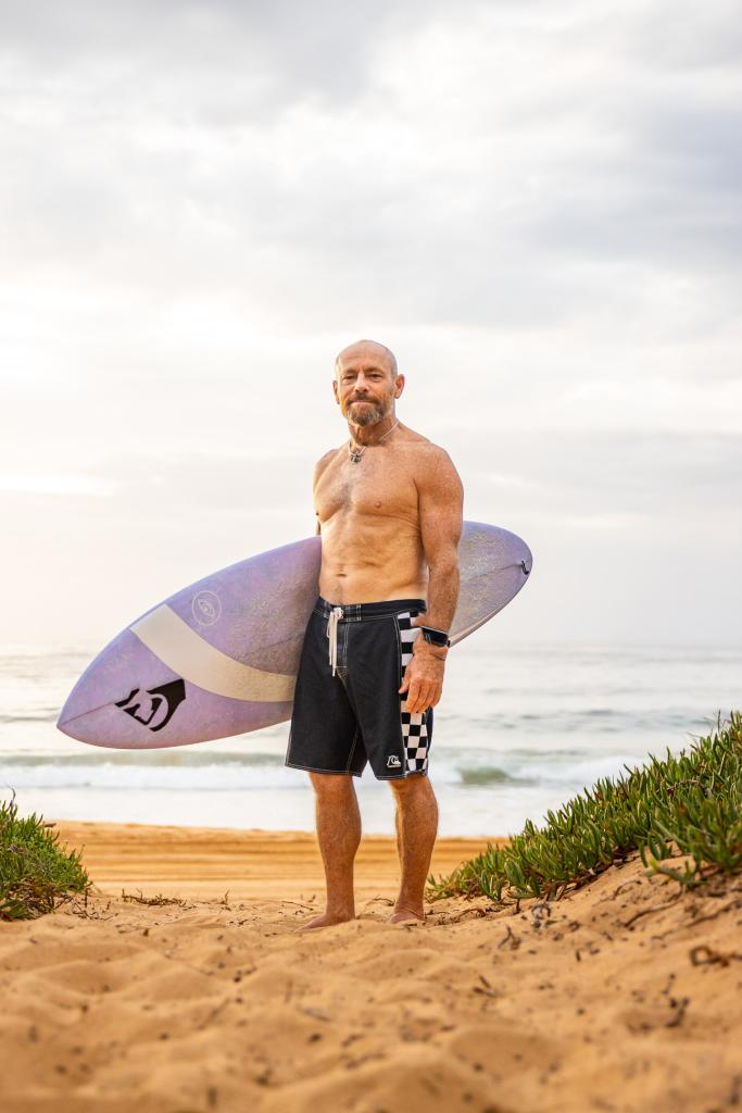 Commercial photography campaign featuring Tom Carroll for Bioglan
